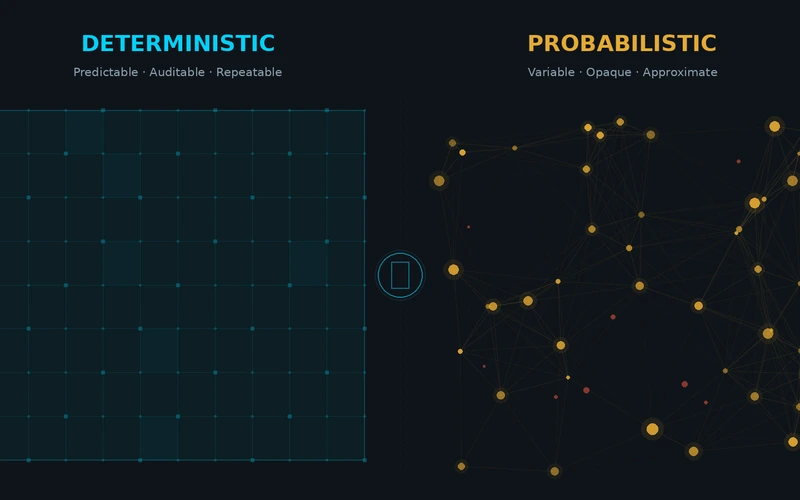 Deterministic vs Probabilistic AI in Strata